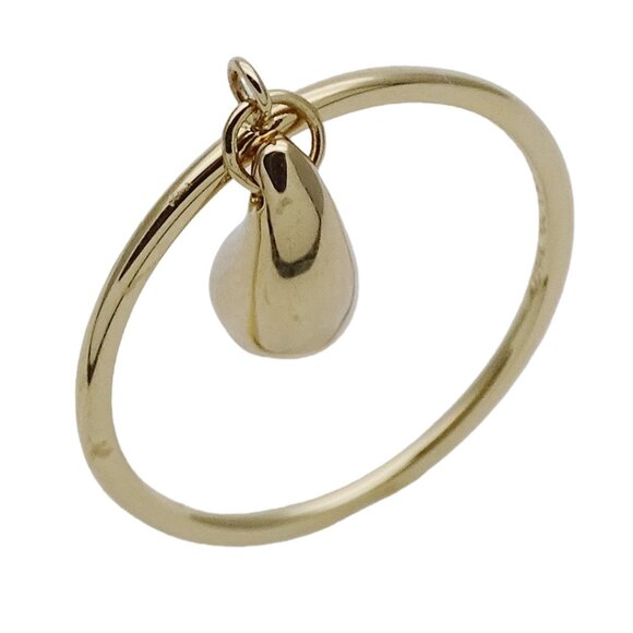 TIFFANY Gold Teardrop Ring